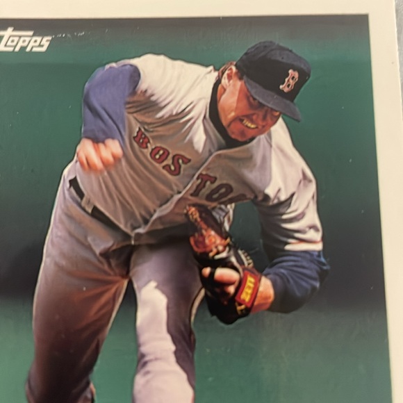 720 Roger Clemens topps baseball card Red Sox - Picture 4 of 6